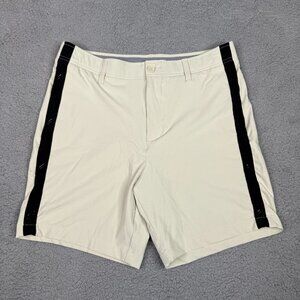 Under Armour Shorts Mens 32 Silt Beige UA Drive Deuces Golf Grip Stretch 1383157